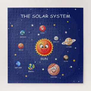Quebra-cabeça Planetas do sistema solar