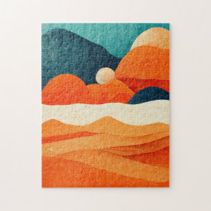 Quebra-cabeça Planilha de Fluxos de Areia Retroativa Ilustração