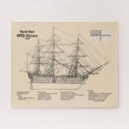 Quebra-cabeça Planos de Construção do HMS Victory SD