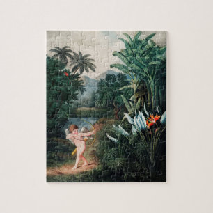 Quebra-cabeça Plantas Inspiradoras Cupidas com Imagem de Amor