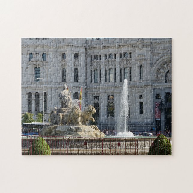 Quebra-cabeça Plaza de Cibeles, Madrid (Horizontal)