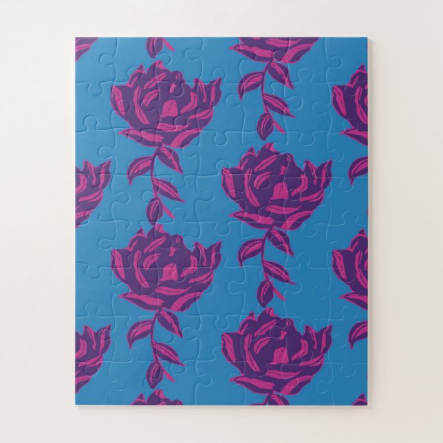 Quebra-cabeça Pleno Floral (Vertical)