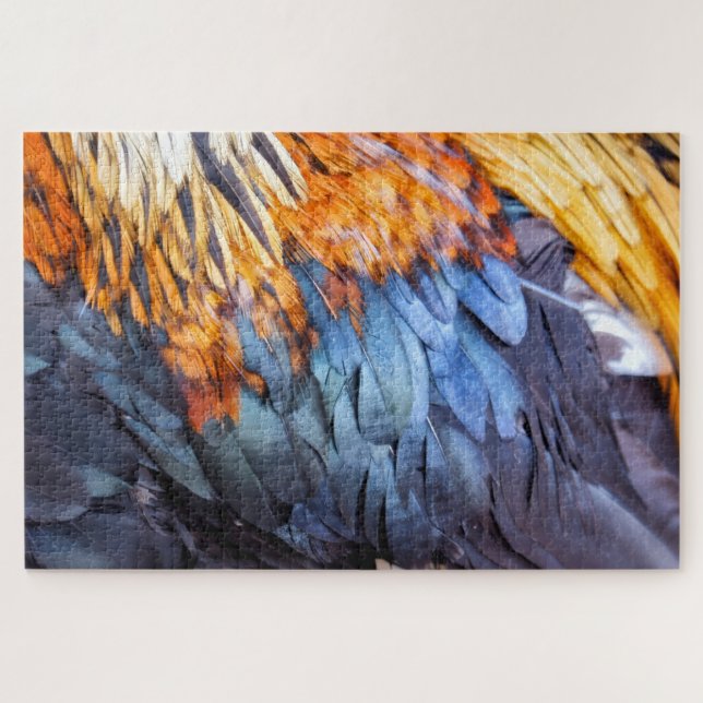 Quebra-cabeça Pluma de Arte Fino (Horizontal)