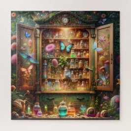 Quebra-cabeça Poções Mágicas do Gabinete de Borboleta Apothecary