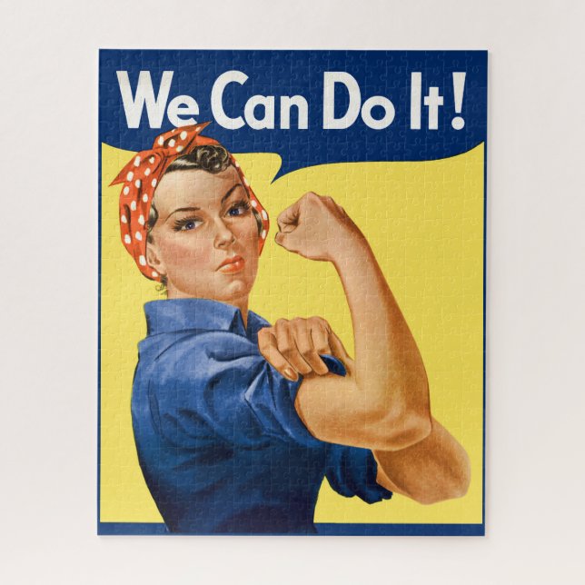 Quebra-cabeça Podemos Fazer Isso! Rosie the Riveter (Vertical)