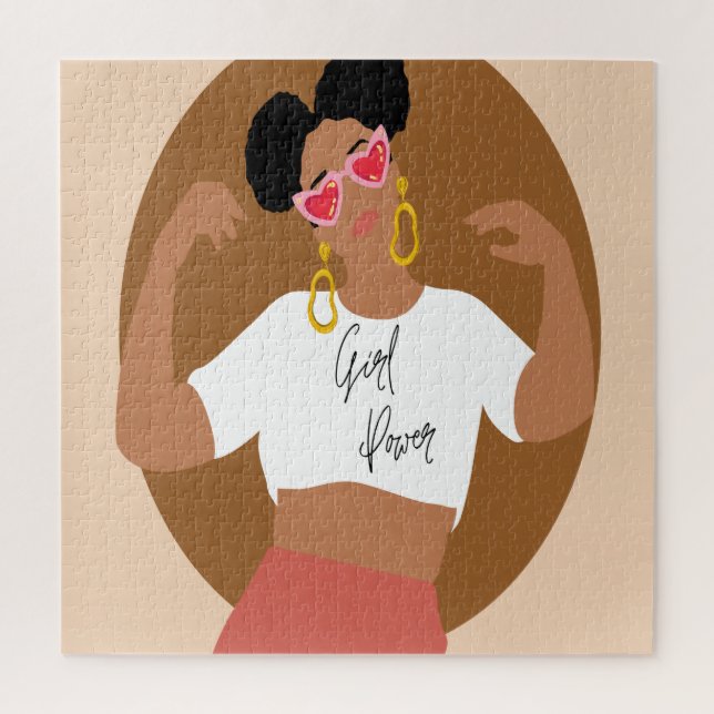 Quebra-cabeça Poder das raparigas (Vertical)