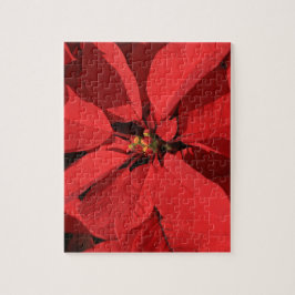 Quebra-cabeça Poinsettia Christmas