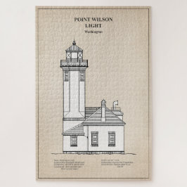 Quebra-cabeça Point Wilson Lighthouse - Washington - SBD