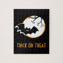 Polka Bat and Moon
