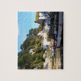 Quebra-cabeça Polperro Cornualha Inglaterra