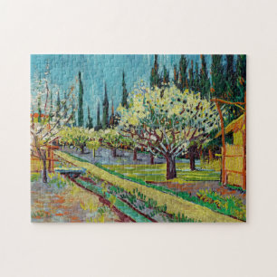 Quebra-cabeça Pomar Vincent van Gogh Bordado por Cyprestes