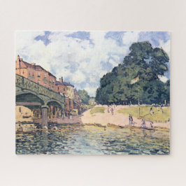 Quebra-cabeça Ponte Alfred Sisley Hampton Court