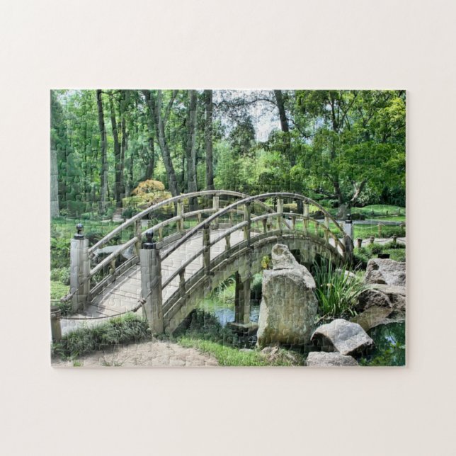 Quebra-cabeça Ponte arco japonesa (Horizontal)