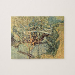 Quebra-cabeça Ponte Branca de Twachtman, Impressionismo Antigo
