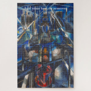 Quebra-cabeça Ponte Brooklyn Joseph Stella, 1920.