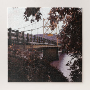 Quebra-cabeça ponte castor