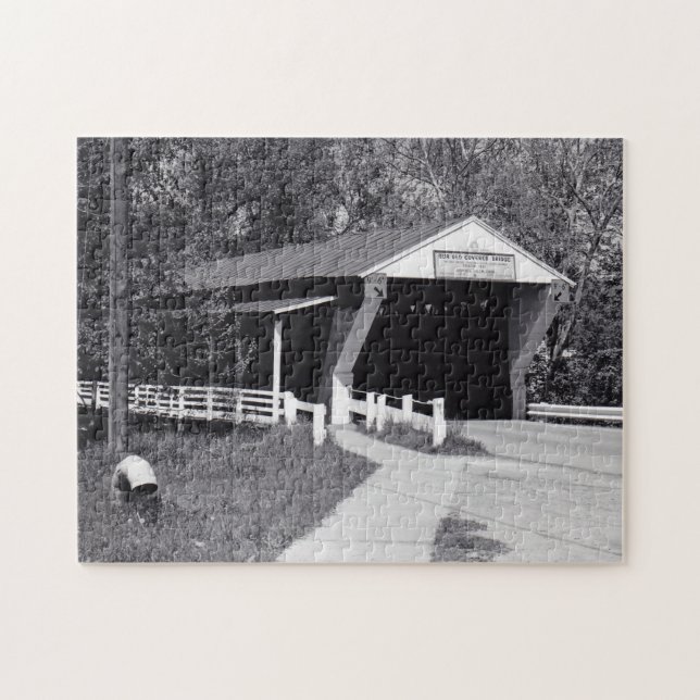 Quebra-cabeça Ponte Coberta (Horizontal)