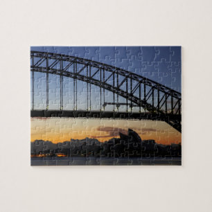 Quebra-cabeça Ponte da Baía de Sydney e Casa da Ópera de Sydney 