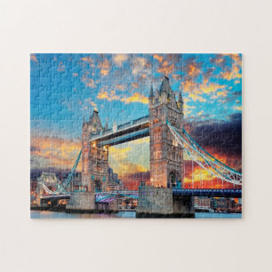 Quebra-cabeça Ponte da Torre Londres.