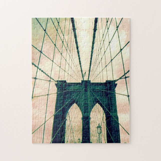 Quebra-cabeça ponte de brooklyn (Vertical)