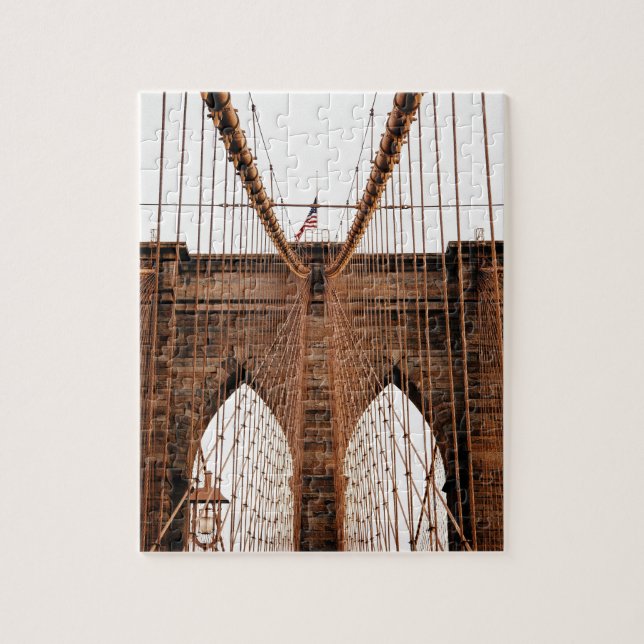 Quebra-cabeça Ponte de Brooklyn (Vertical)