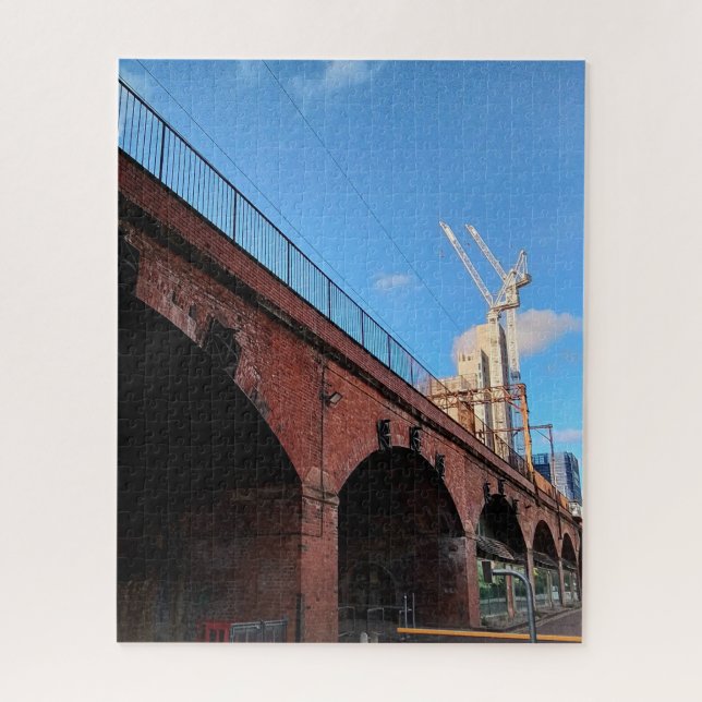 Quebra-cabeça Ponte de comboio (Vertical)