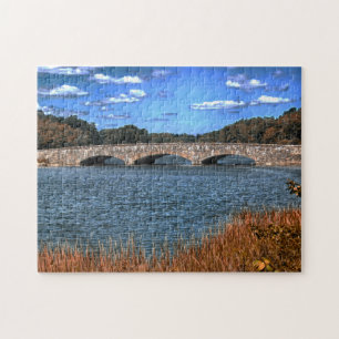 Quebra-cabeça Ponte de Darien Connecticut.