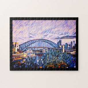 Quebra-cabeça ponte de Harbor sydney