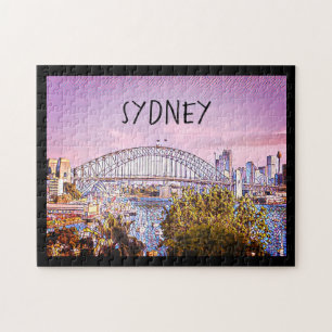 Quebra-cabeça ponte de Harbor sydney