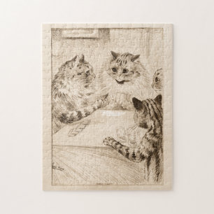 Quebra-cabeça Ponte de Sighs por Louis Wain