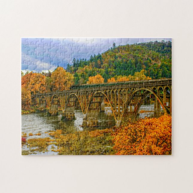 Quebra-cabeça Ponte do Oregon (Horizontal)