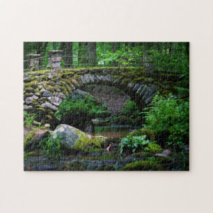 Quebra-cabeça Ponte do troll na Floresta - 11x14