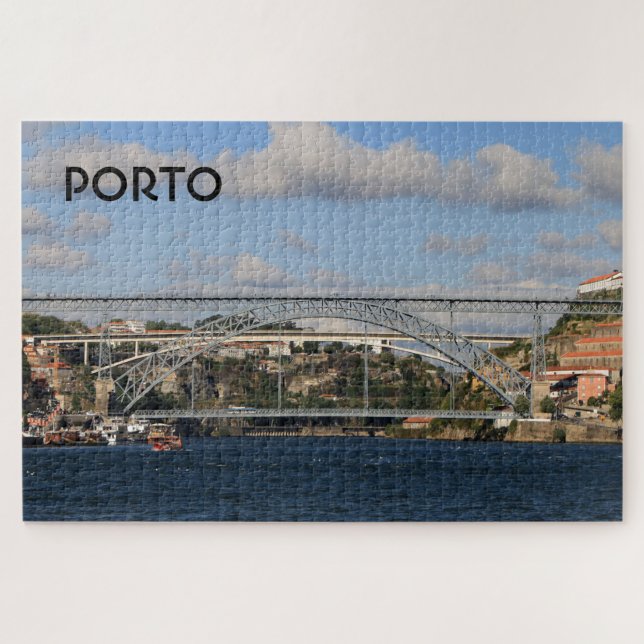 Quebra-cabeça Ponte Dom Luis I, Porto, Portugal (Horizontal)