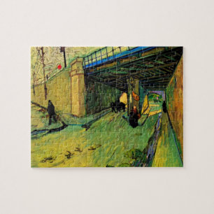 Quebra-cabeça Ponte Ferroviária sobre Montmajour por Vincent van