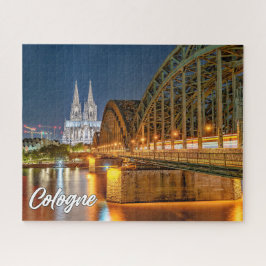 Quebra-cabeça Ponte Hohenzollern, Colônia, Alemanha