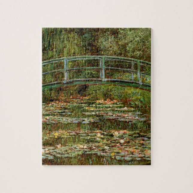 Quebra-cabeça Ponte Japonesa de Monet Arte Francês (Vertical)