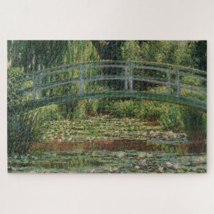 Quebra-cabeça Ponte japonesa de Monet e Lagoa de Nenúfares