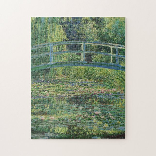 Quebra-cabeça Ponte Japonesa (Water-Lily Pond), Monet (Vertical)