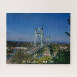 Quebra-cabeça Ponte Johns rua | Portland Oregon