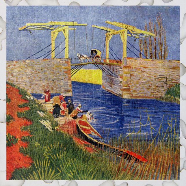 Quebra-cabeça Ponte Langlois em Arles por Vincent van Gogh (Criador carregado)