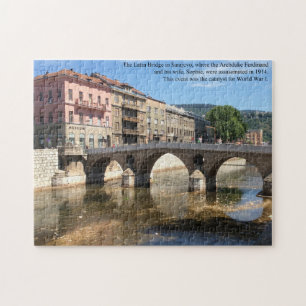 Quebra-cabeça Ponte Latina Sarajevo Bósnia