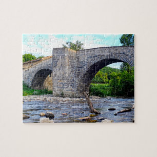 Quebra-cabeça Ponte medieval em Zubiri