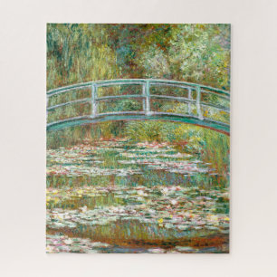 Quebra-cabeça Ponte sobre Lilões de Água Claude Monet