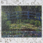 Quebra-cabeça Ponte sobre Waterlily Pond por Claude Monet<br><div class="desc">Bridge Over Waterlily Pond, de Claude Monet, é uma pintura típica de arte impressionista vintage, apresentando uma ponte sobre flores aquáticas num lago no jardim de Monet em sua casa em Giverny, França. Lindas flores estão flutuando na água e chorando árvores salgadas estão no fundo. Claude Monet gostava de pintar...</div>