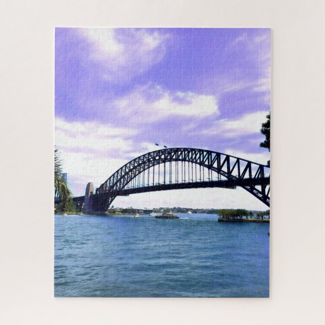 Quebra-cabeça Ponte Sydney Ferry Harbor (Vertical)