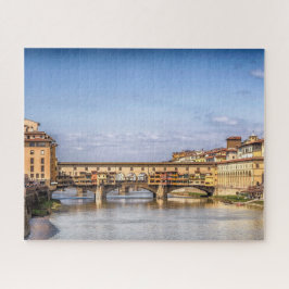 Quebra-cabeça Ponte Vecchio Em Florença, Itália