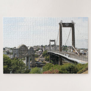 Quebra-cabeça Pontes de Tamar, Saltash & Plymouth, Inglaterra