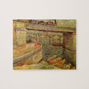 Quebra-cabeça Pontes Sobre o Sena, Asnieres por Vincent van Gogh