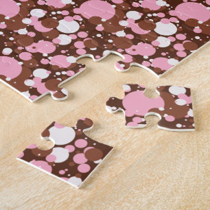 Quebra-cabeça Ponto napolitano 03-Brown Med.