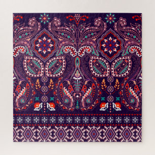 Quebra-cabeça Pontos das rodas do arco: padrão multicolorido